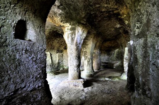 La Dordogne Verte campsite: Monolithic St George church