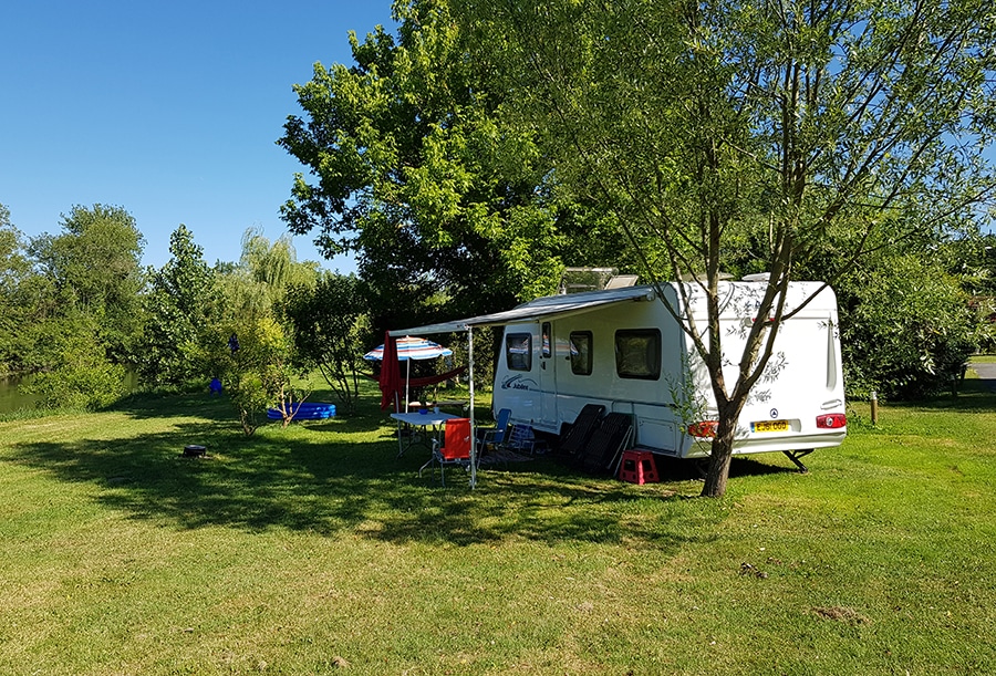 Campsite La Dordogne Verte: Photo Pitch