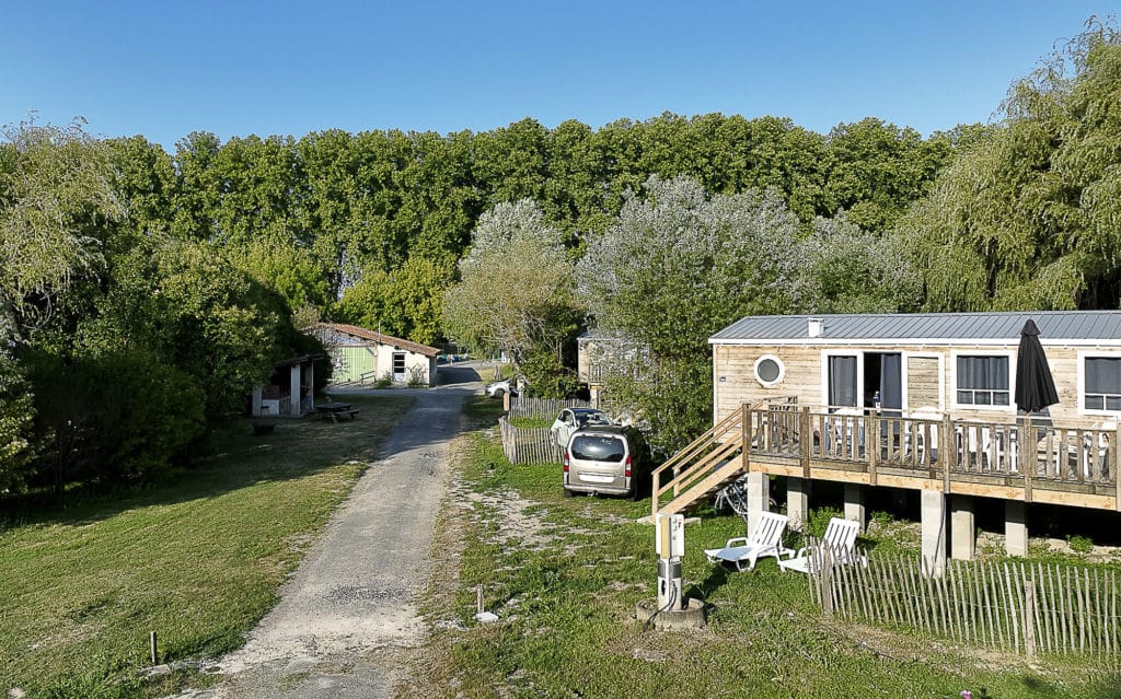 Mobil-home Bois Confort 36m² (3 chambres) + TV + Clim + Terrasse